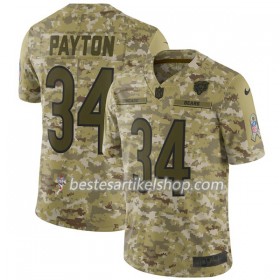 Herren Chicago Bears Trikot PAYTON 34 Nike Salute to Service
